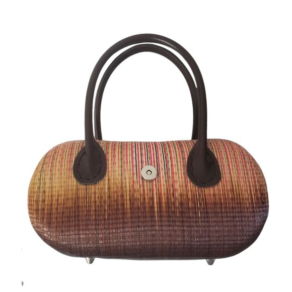 Rainbow Starburst Women's 6.25" x 11.5" long handbag - Picture 2 of 5